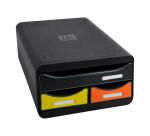 Module de classement Small-Box 3 tiroirs Iderama - Arlequin