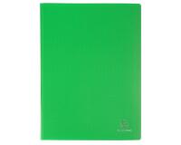 Protège-documents en polypropylène 5/10e OPAK pochettes Cristal 100 vues - A4 - Vert clair