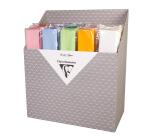 PAPIER CRÉPON, Sachet de 1 feuille pliée 75% au format 2,50x0,50m - Assortiment