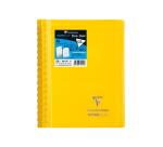 Carnet dessin/croquis reliure intégrale enveloppante Koverbook A6 100 pages papier blanc 125 g couverture polypropylène transparent - Assortis