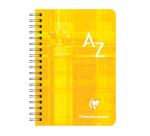 Répertoire reliure intégrale 9x14 cm 180 pages petits carreaux - Assortis