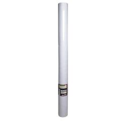 Nappe en rouleau papier damassé - 50x1,18m - Blanc