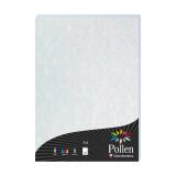 PAPIERS MARBRÉS, Etui de 50 feuilles Pollen 210x297mm 120g/m2 - Bleu marbré
