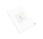 Bloc de Correspondance Triomphe 50 Feuilles Lignées Blanches A5-14,8x21 cm - 90g/m2 - Blanc