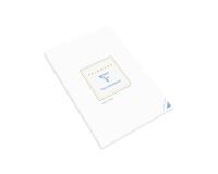 Bloc de Correspondance Triomphe 50 Feuilles Lignées Blanches A5-14,8x21 cm - 90g/m2 - Blanc