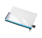 Funda bolsa EVA transparentes cierre con cremallera A5 3/10e - Colores surtidos