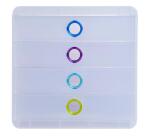 Module de classement Pop-Box 4 tiroirs Chromaline - Couleurs assorties