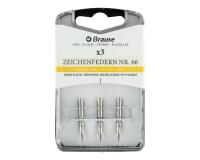 Boîte 3 plumes dessin souple et fine (66B)