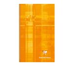 Carnet brochure rembordée rigide 11x17 cm 192 pages petits carreaux - Assortis