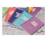 Jemedisais, Carnet reliure intégrale 11x17cm 100 pages, ligné, assortis. - Multicolore