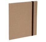 Carnet Nature 220x170, 192 pages lignées - Marron