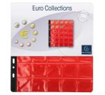 Sachet de 3 recharges numismatiques 30 cases de diamètre 30mm - 24,5x25 cm - Cristal