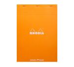 dotPad - bloc agrafé Rhodia N°18 21x29,7 cm dot 80 feuillets 80g - Orange