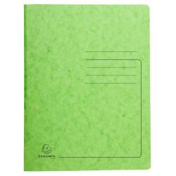 Folder Metal Spring Pressboard A4 brown