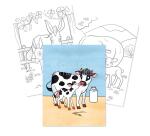 Graffy Color, Animaux de la ferme MamanBébé - Multicolore