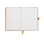Rhodiarama Goalbook rembordé rigide A5 240 pages dot papier blanc 90g - Beige