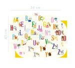 Puzzle, Abécédaire - Multicolore