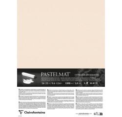 Clairefontaine Pastelmat Mounted Board - 24 x 32 cm - Pack of 5 - Beige
