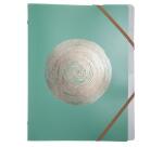 Clasificadores con 3 solapas Ellipse - Tamaño: 25x32 cm para: A4 - Colores surtidos