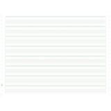 "2000 feuilles de listing zoné vert 380x11"" 1pli Bandes Caroll Non Détachables 70g"