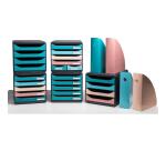 Set de 4 porte-revues Mag-Cube Skandi - Couleurs assorties