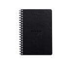 Rhodia Touch Mixed Media Book, papier Paint'On extra-blanc 250g - A5 portrait, 64 pages - Noir