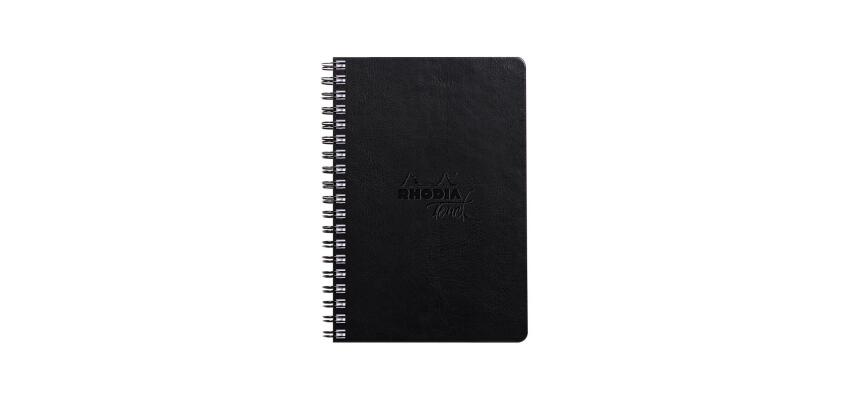 Rhodia Touch Mixed Media Book, papier Paint'On extra-blanc 250g - A5 portrait, 64 pages - Noir