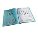 Protège-documents en polypropylène rigide recyclé Maïa 100 vues - A4 - Couleurs assorties