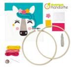 Pix Gallery, Tambourin Licorne - Blanc