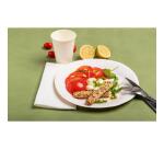 Assiettes en carton rondes Ø 23 cm – Lot de 20