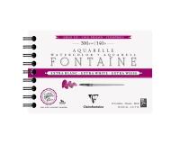 Fontaine Extra Blanc Grain Fin album spiralé 12F 12x18cm 300g