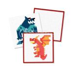 Graffy Pixel, Créatures fantastiques - Bleu