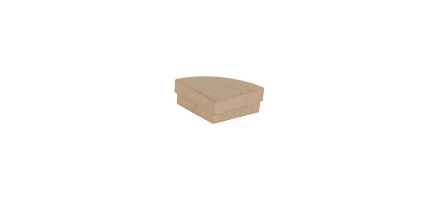 Boîte quart de gâteau - Kraft