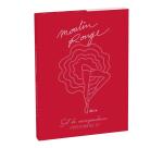 Moulin Rouge, Set de correspondance 12x16,5 cm contenant 8 cartes simples 11x15,5 cm assorties et 8 enveloppes Pollen C6 blanc naturel