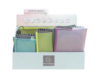 Display mappen met rits in soepele plastic Pop'N Co - Geassorteerd