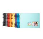 Album photo à spirales 50 pages noires Milano - Noir