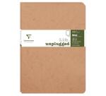 Set de 2 carnets piqués Age Bag A4 96 pages uni - Tabac