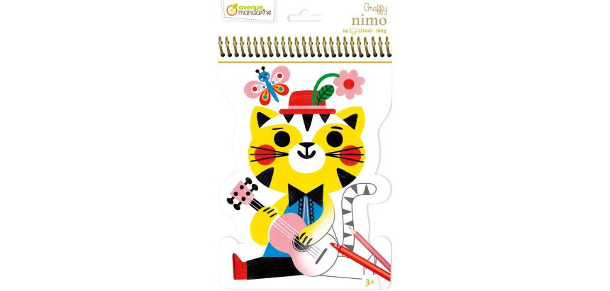 Graffy Nimo, Chat - Multicolore