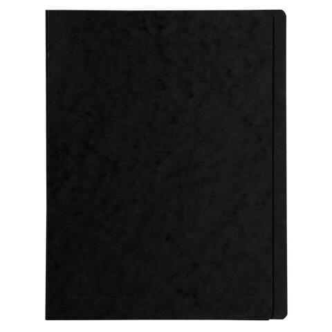 Subcarpetas con fástener impresas Exacompta 355 g/m2 A4 capacidad 350 hojas negro