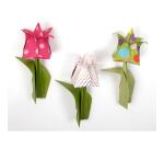 Origami Paper Bubbles, 20 x 20 cm, 60F, 70g - Multicolore