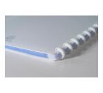 Protège-documents à anneaux et pochettes détachables KreaCover® 60 vues - A4 - Blanc