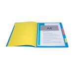 Trieur, A4, carton, 7 compartiments, bleu