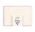 Coffret Pollen de 20 enveloppes C6 (114x162mm) + 20 cartes simples 110x155mm - Naissance - Assortiment