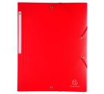 Carpetas con gomas 3 solapas Chromaline Polipropileno Translucido - Colores surtidos