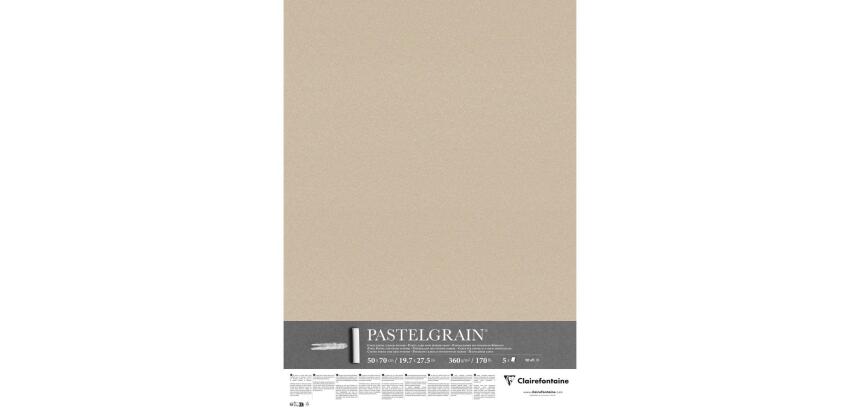 PastelGrain paquet 5F 50x70cm 360g - Sable