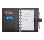 Organiseur Exatime 14 Cali 11 x 14.5 cm Semainier Septembre 2025 à Décembre 2026 -16 Mois - Noir