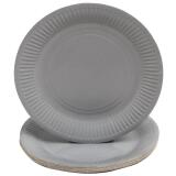 20 Assiettes en carton rondes, 23 cm
