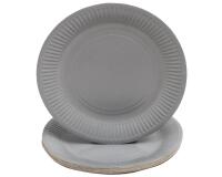 20 Assiettes en carton rondes, 23 cm