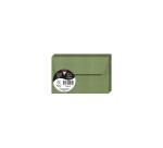 Paquet de 20 enveloppes Pollen 90x140 120g/m2 - Vert sauge
