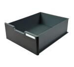 EcoBlack MODULODOC Recycled Jumbo Drawer with Black Panel - Black
